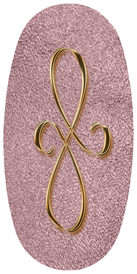 DASOV 601 BZ SH OR Bronze Scroll Shimmer Orchid Background